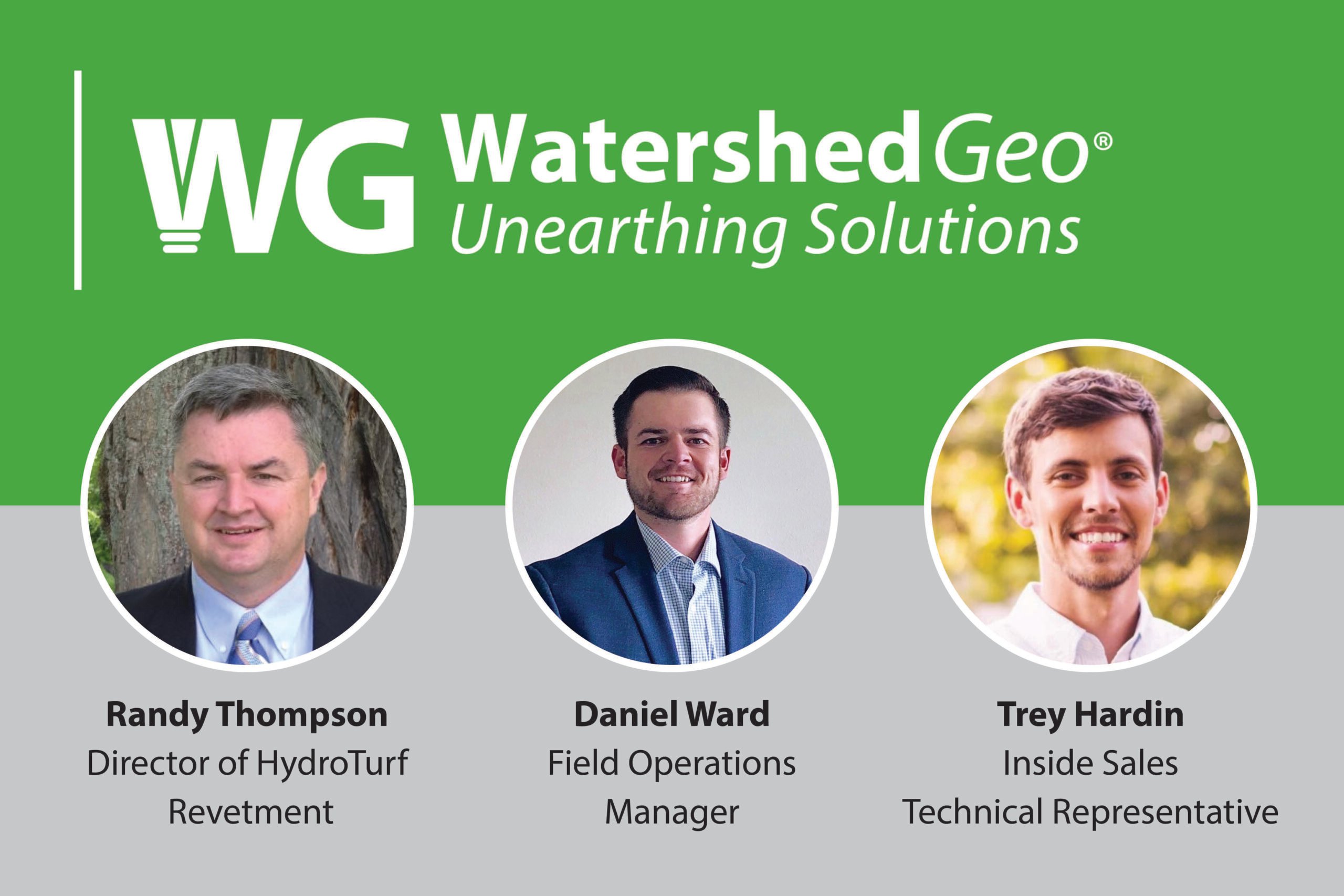 Watershed Geo Grows Talent Pool with Three Strategic Hires