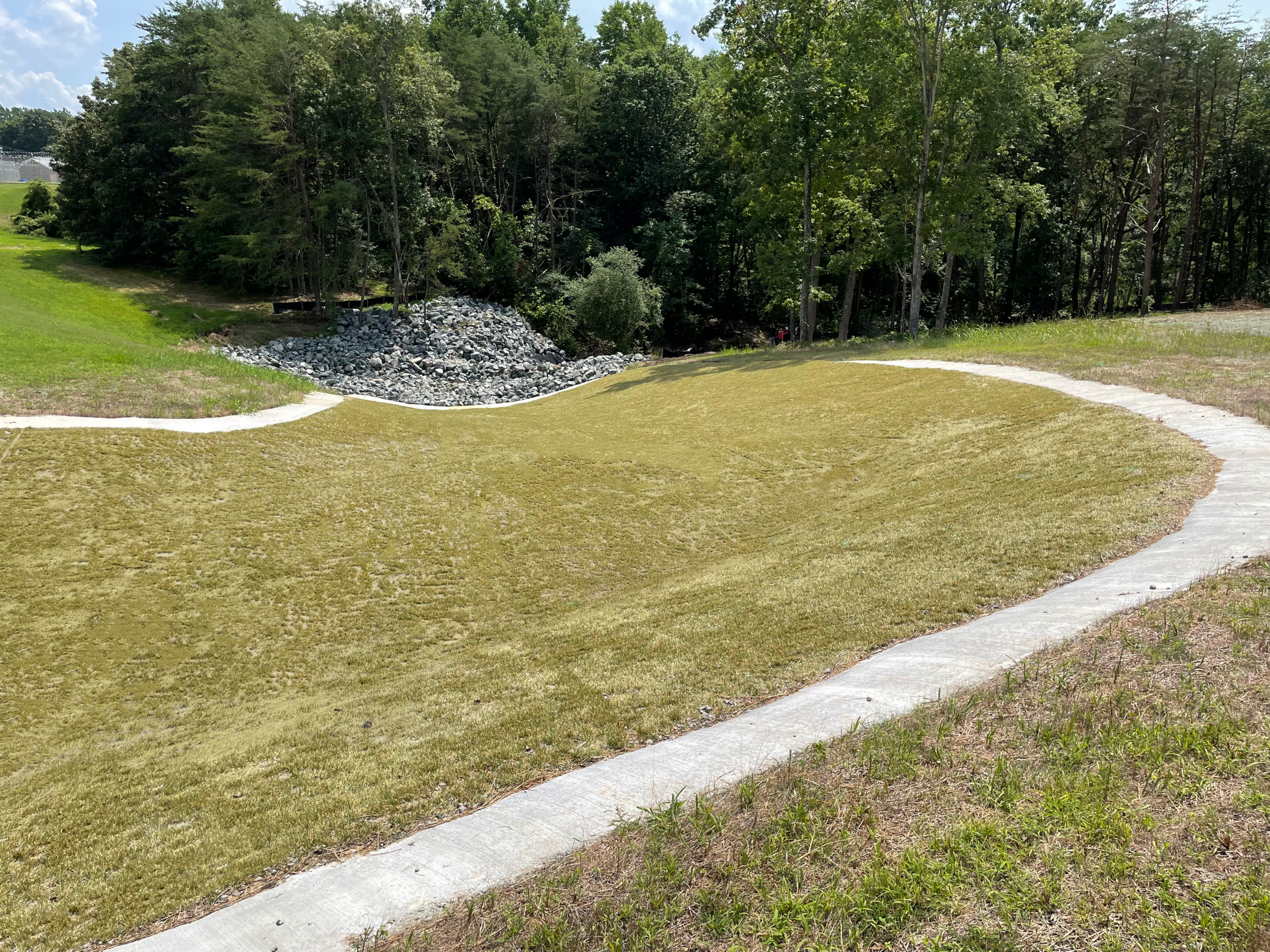 HydroTurf Dam Erosion Control Haynesville